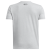 Under Armour Boy's Mod Gray Light Heather/Black Short Sleeve