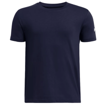 Under Armour Boy's Midnight Navy/White Short Sleeve