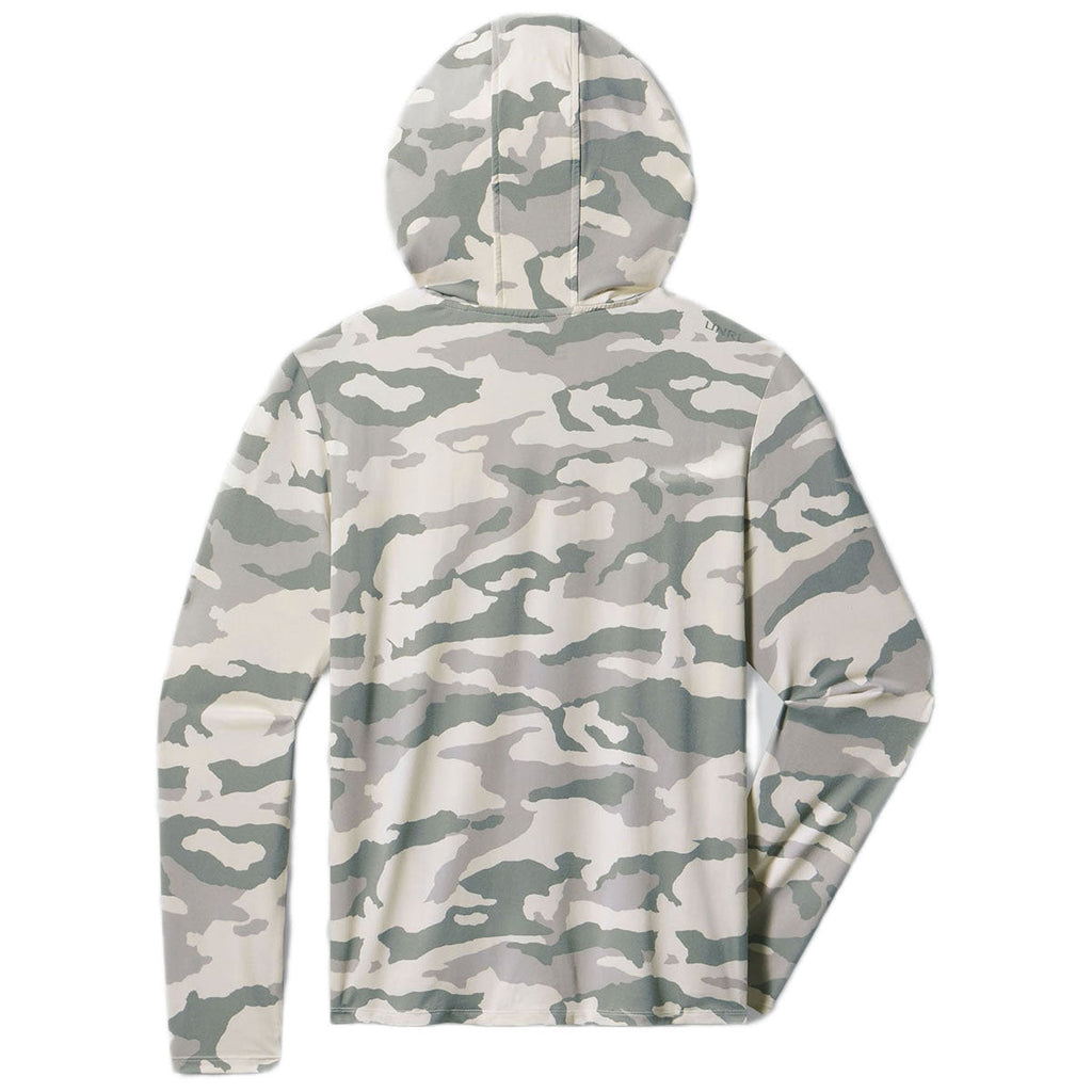 UNRL Men's Canopy Camo Ultra Hooded Long Sleeve