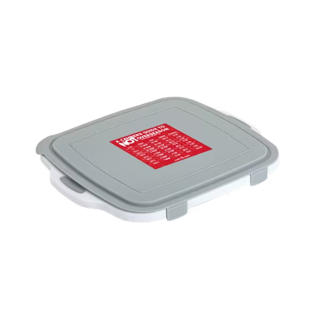 Snugz Gray Grub Box Collapsible Food Prep Tub