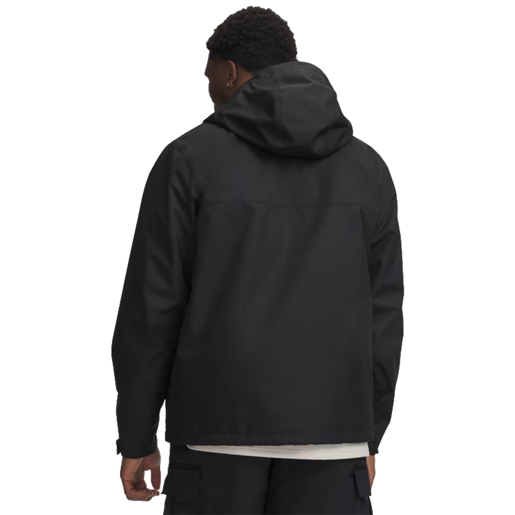 Under Armour Men's Black/Black/White 3-in-1 Porter Jacket
