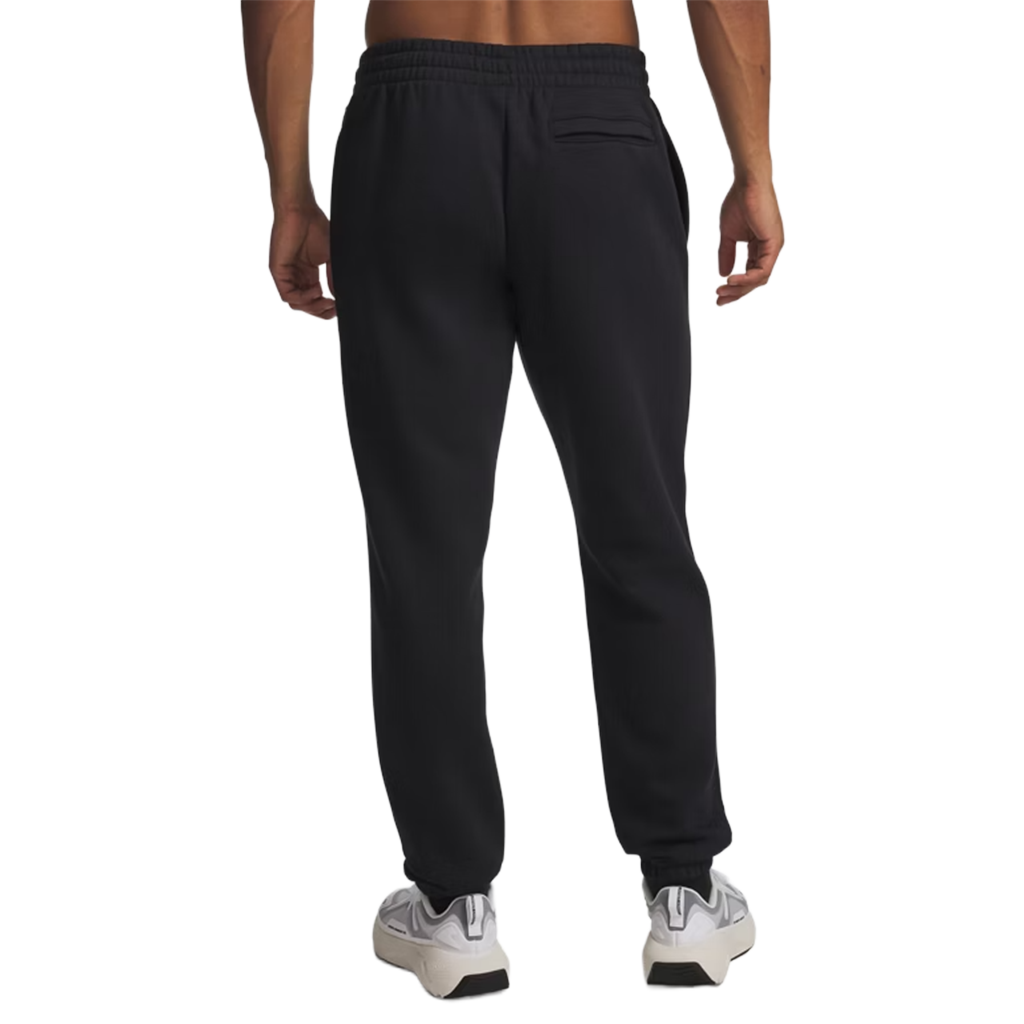 Under Armour Men's Black/White Icon Fleece Joggers