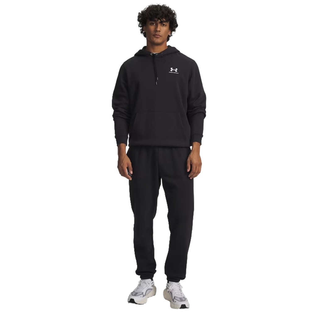 Under Armour Men's Black/White Icon Fleece Joggers