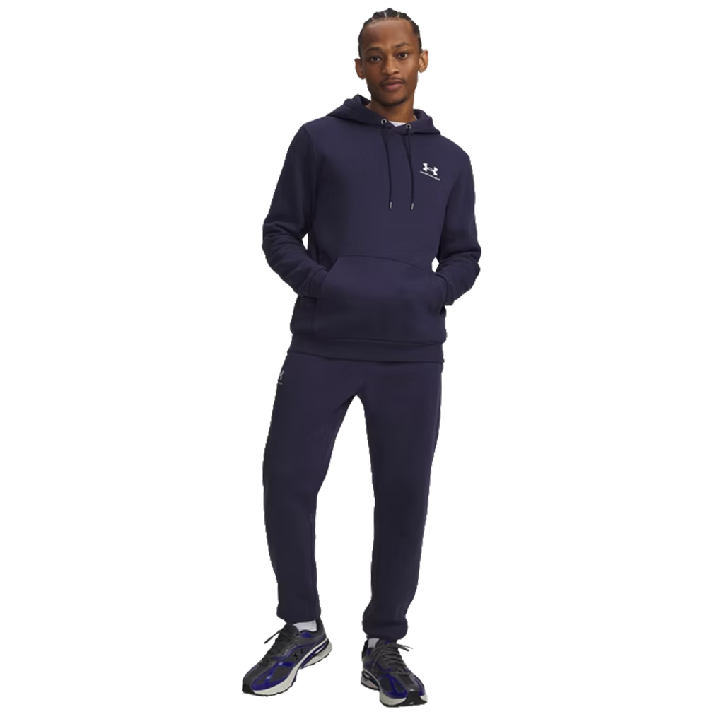 Under Armour Men's Midight Navy/White Icon Fleece Joggers