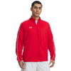 Under Armour Men's Red/White UA Command Full Zip Warm Up