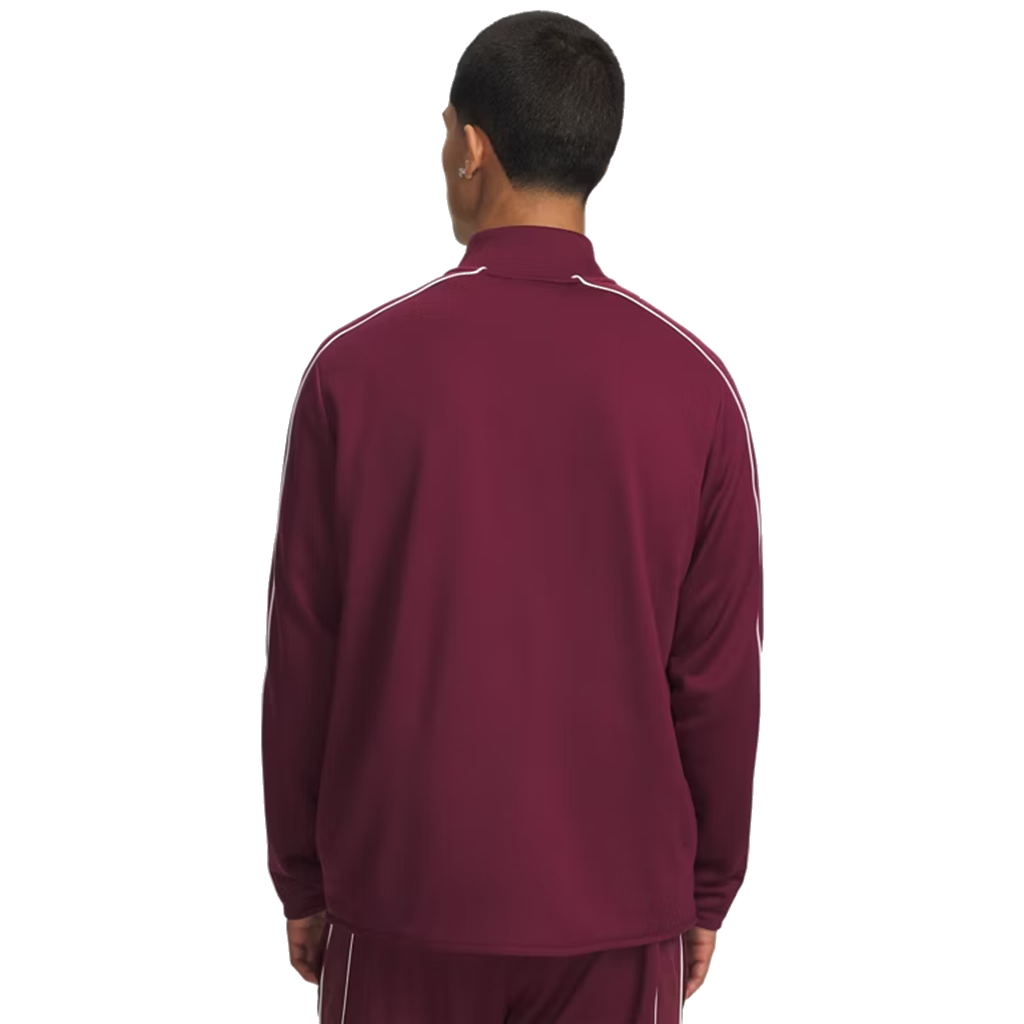 Under Armour Men's Maroon/White UA Command Full Zip Warm Up