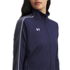 Under Armour Women's Midnight Navy/White Command Warm Up Full-Zip