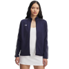 Under Armour Women's Midnight Navy/White Command Warm Up Full-Zip