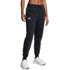 Under Armour Women's Black/Black/White Icon Fleece Joggers