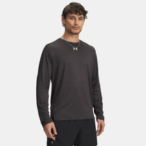 Under Armour Men's Black/White Tech Vent Team Long Sleeve