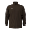 Under Armour Men's Gridiron Brown/White UA Command Full Zip Warm Up