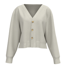 A. PUTNAM Women's Silver Birch V-Neck Cardigan