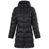 Weatherproof Women's Black Poly-Filled 3/4 Length Coat