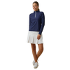Straight Down Women's New Indigo Mylite Quarter Zip