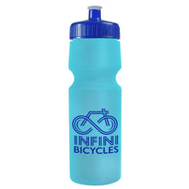 Garyline Translucent Light Blue Venture Bike Bottle - 24 oz.