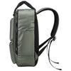 Ariel Premium Pewter Grey Chateau Leatherette Backpack