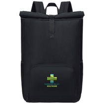 Ariel Premium Black Durango Rolltop Polyester Backpack