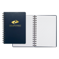 Castelli Navy WireO Flex Slimline Medio White Lined Pg Journal