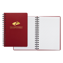 Castelli Red WireO Flex Slimline Medio White Lined Pg Journal