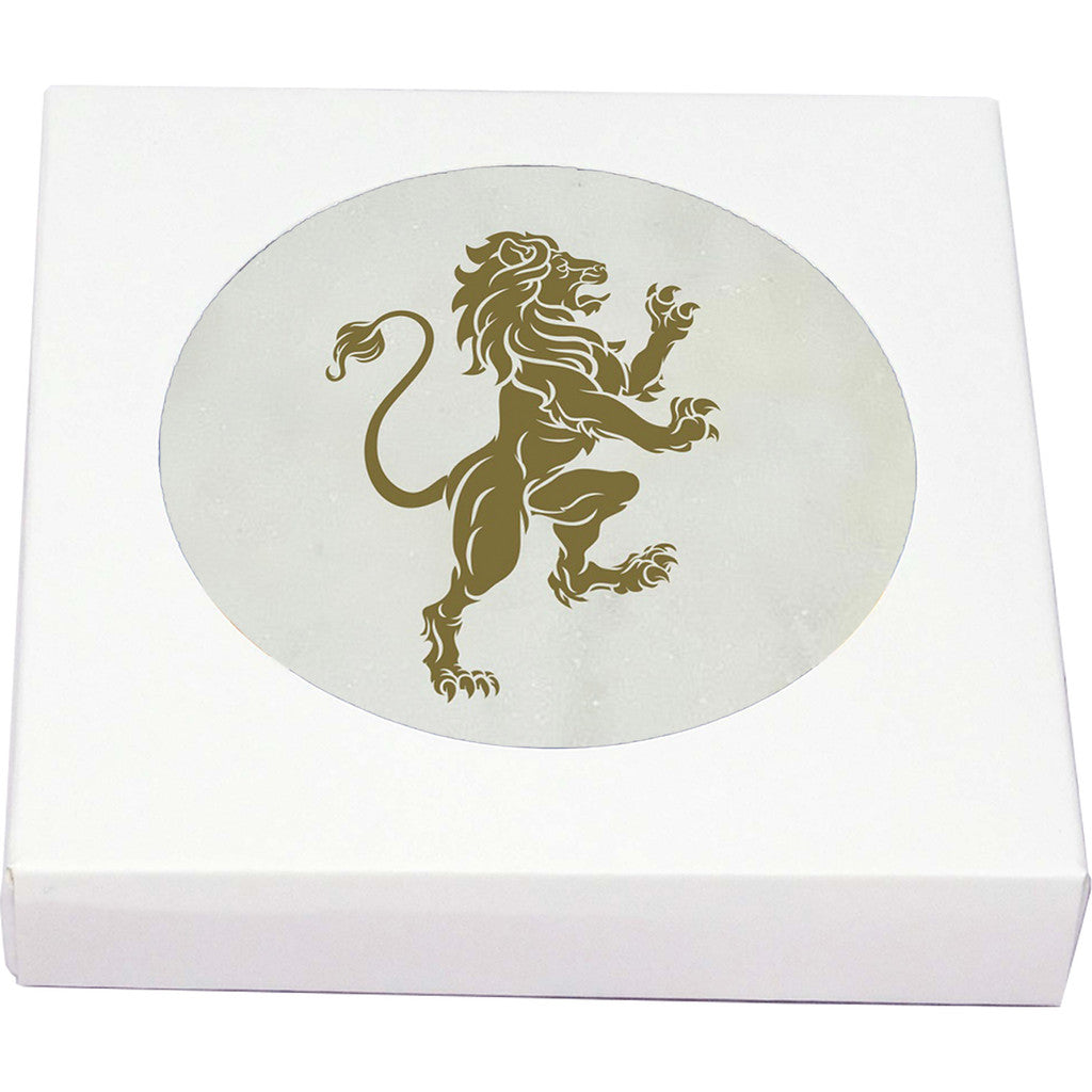 Beacon White Marble Coaster (single)