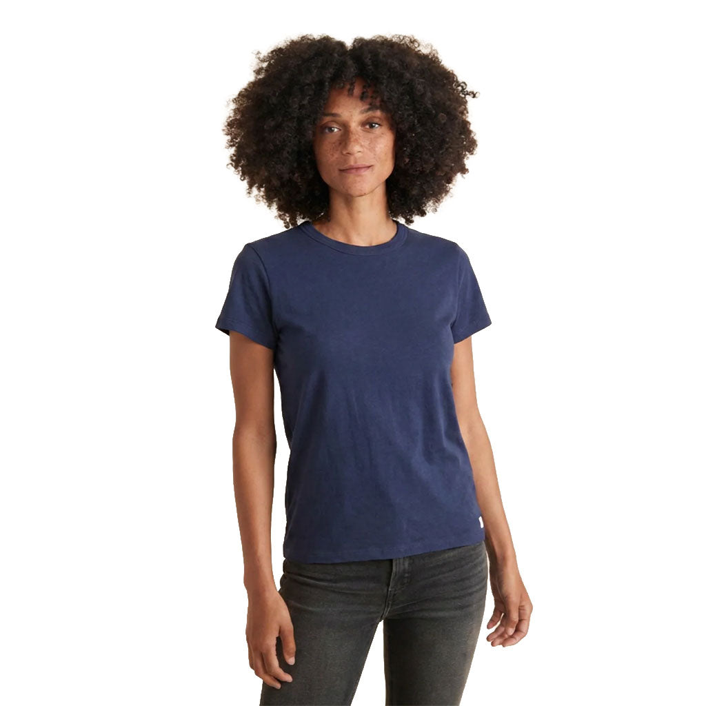 Marine Layer Women True Navy Signature Crew