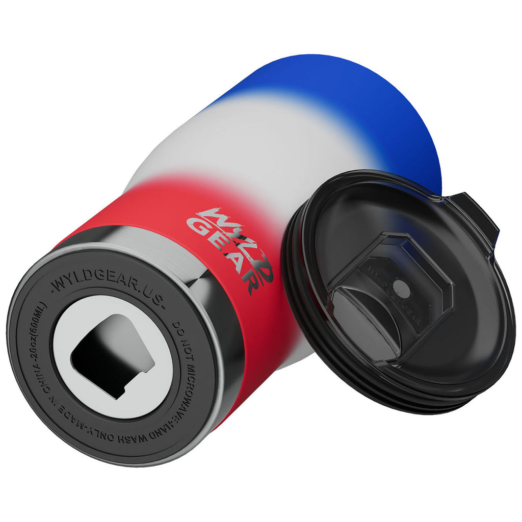 Wyld Gear Red/White/Blue 20oz Tumbler
