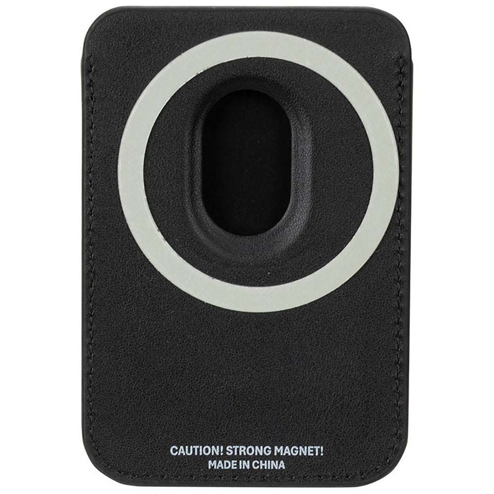 Ariel Premium Black Avon 3-Card Phone Wallet with Magnetic Ring