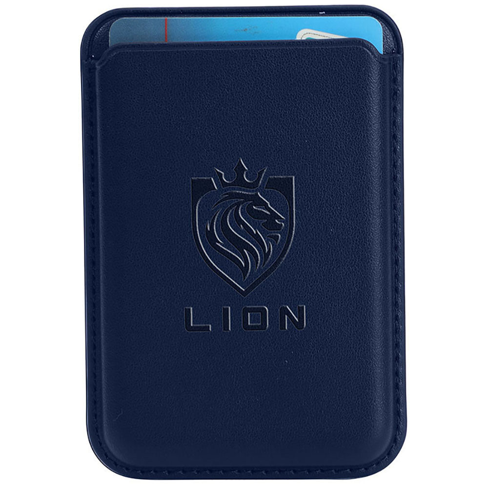 Ariel Premium Navy Blue Avon 3-Card Phone Wallet with Magnetic Ring