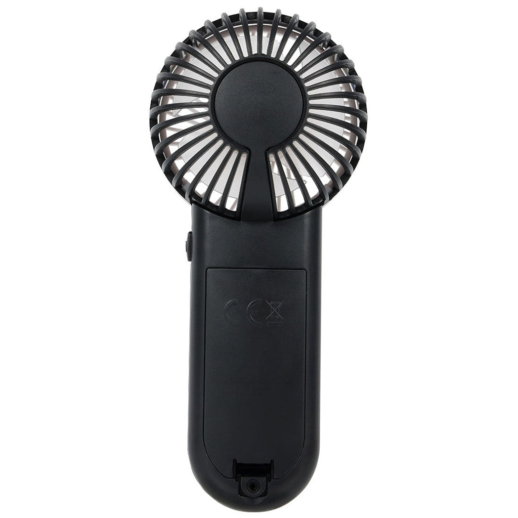 Ariel Premium Black Swirl Portable Battery-Operated Fan