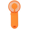Ariel Premium Orange Swirl Portable Battery-Operated Fan