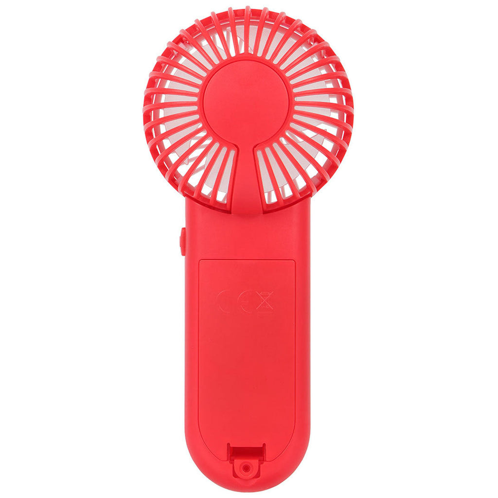 Ariel Premium Red Swirl Portable Battery-Operated Fan