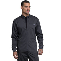 Cherokee Men's Pewter 5-Pocket Zip Front Jacket