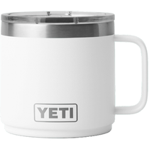 YETI White Rambler 14 oz Stackable Mug with Durasip Ceramic Lining
