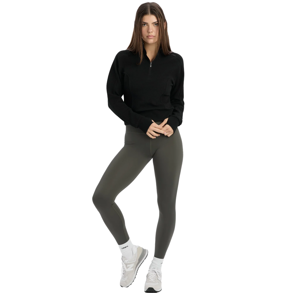 UNRL Women's Black Elevation Half-Zip Pullover