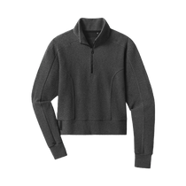 UNRL Women's Charcoal Elevation Half-Zip Pullover