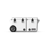 Wylde Gear White Freedom Series 65QT Divided Cooler