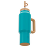 Wyld Gear Turquoise Fawn 40oz Wyld Syde Tumbler