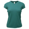 BAW Women's Teal Xtreme Tek T-Shirt