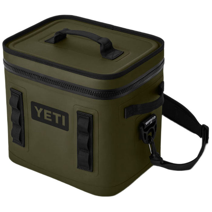 YETI Olive/Black Hopper Flip 12 Cooler