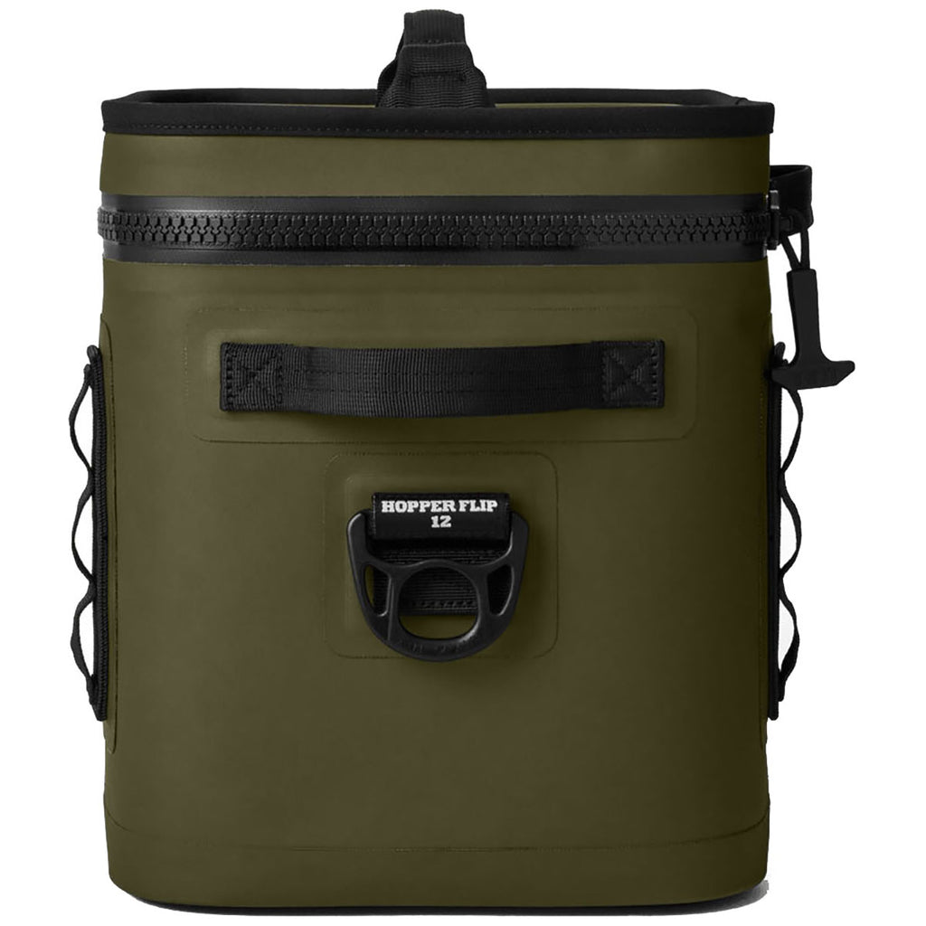 YETI Olive/Black Hopper Flip 12 Cooler