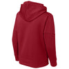 Sport-Tek Youth Deep Red/ White Sport-Wick Fleece United Pullover Hoodie