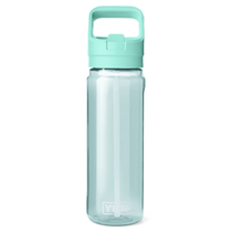 YETI Seafoam Yonder 750 mL / 25 oz Water Bottle with Color-Matched Yonder Straw Cap