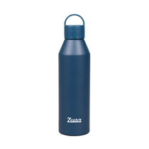 Zusa Navy Voyager Aluminum 20 oz. Water Bottle