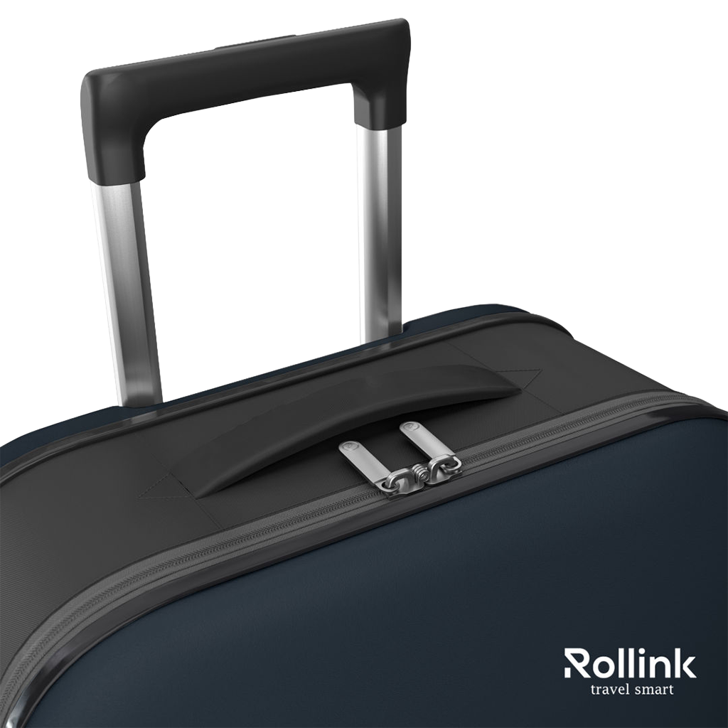 Rollink Black Vega Air 21" Carry On Luggage