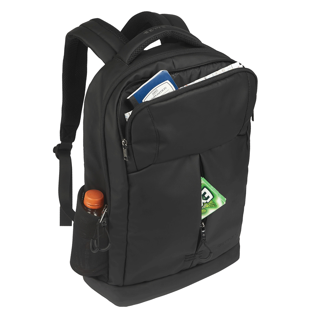 Bettoni Black Moda Milano RPET Backpack