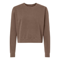 Comfort Colors Women's Espresso Garment-Dyed Mid-Length Crewneck Sweatshirt