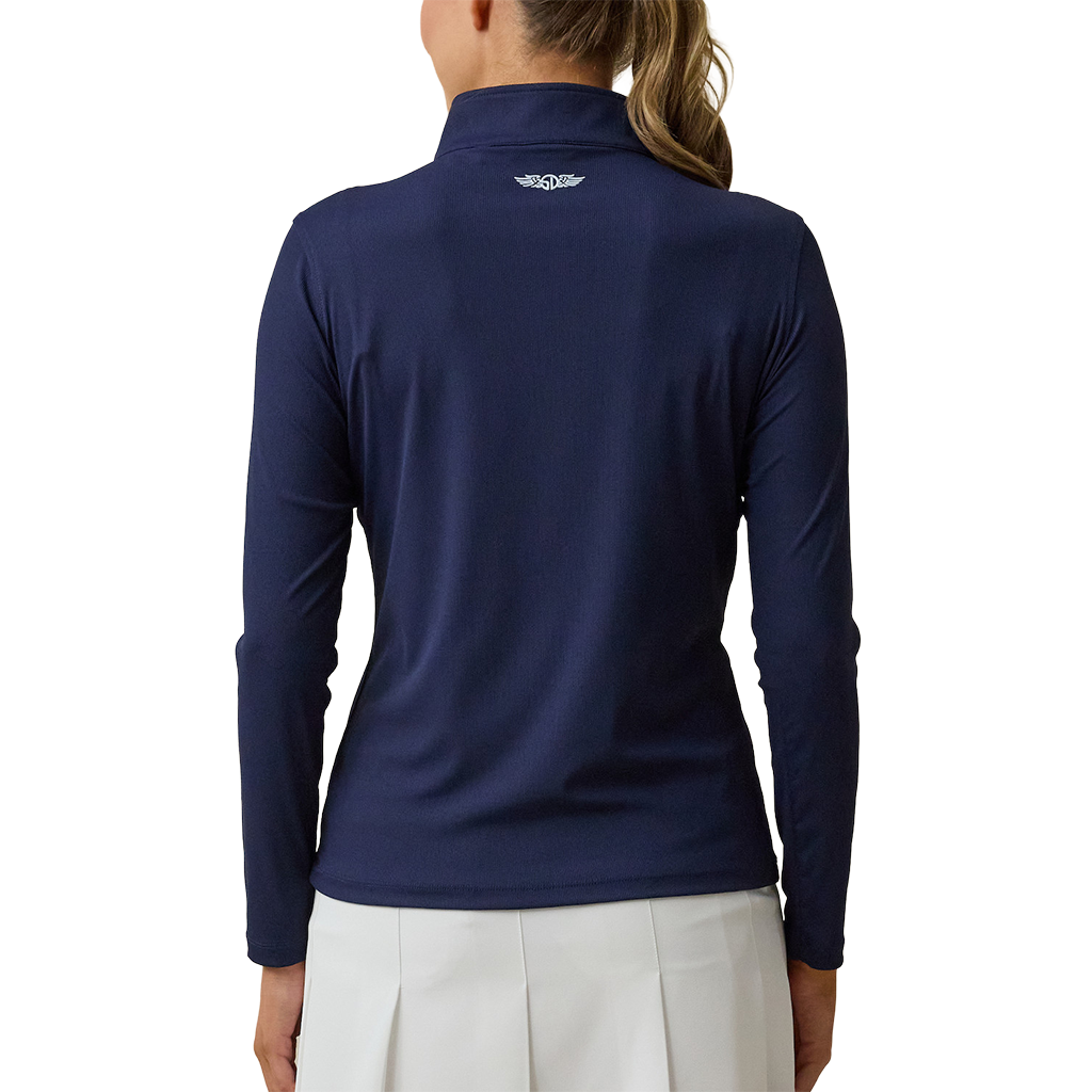 Straight Down Women's New Indigo Skyler Quarter Zip