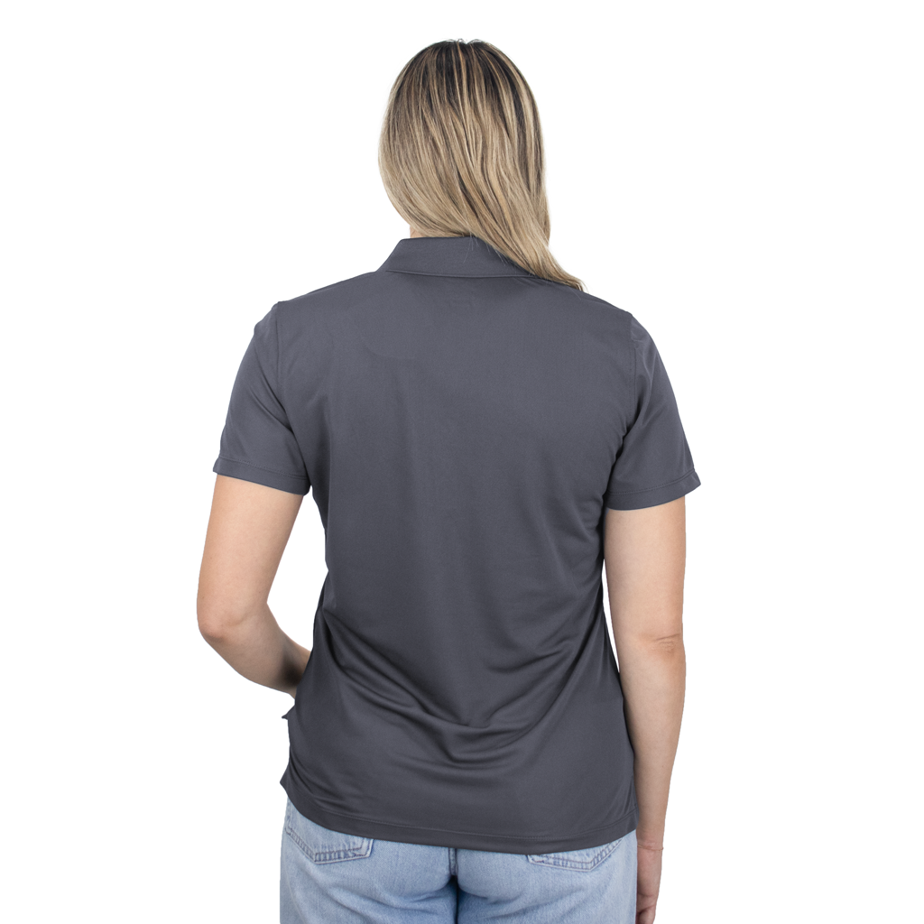 Zusa 3 Day Women's Charcoal Friday Polo