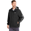 HUK Men's Black Storm Rain Jacket