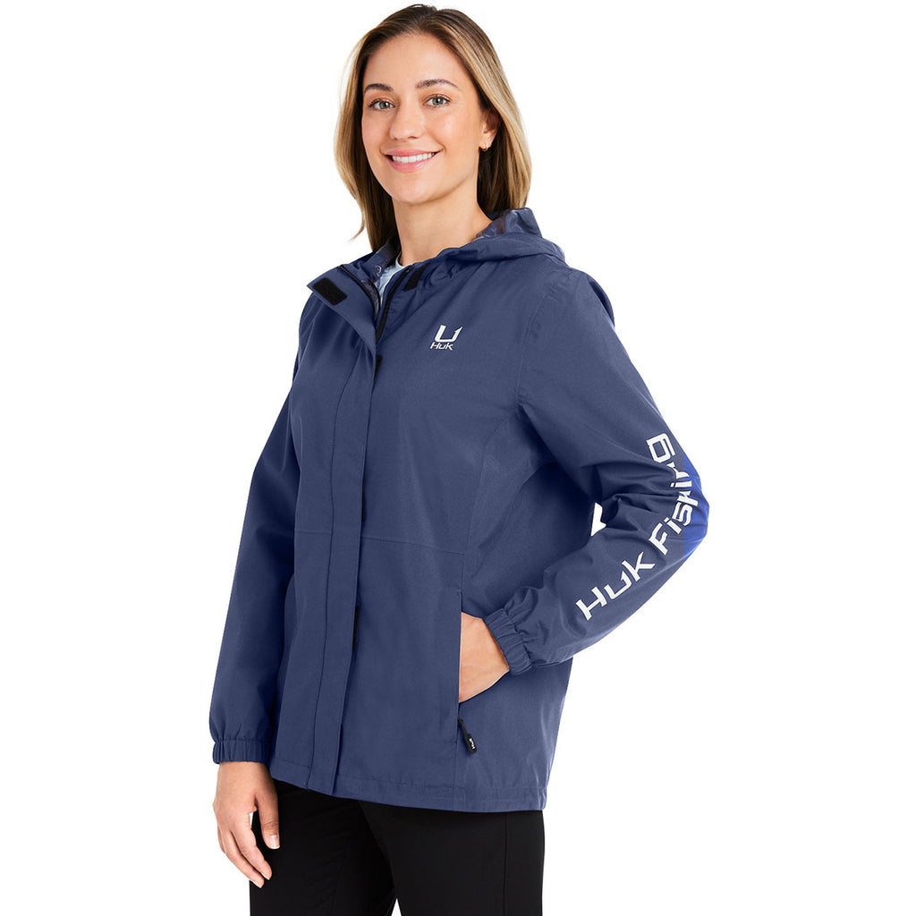 HUK Women's Naval Academy Storm Rain Jacket